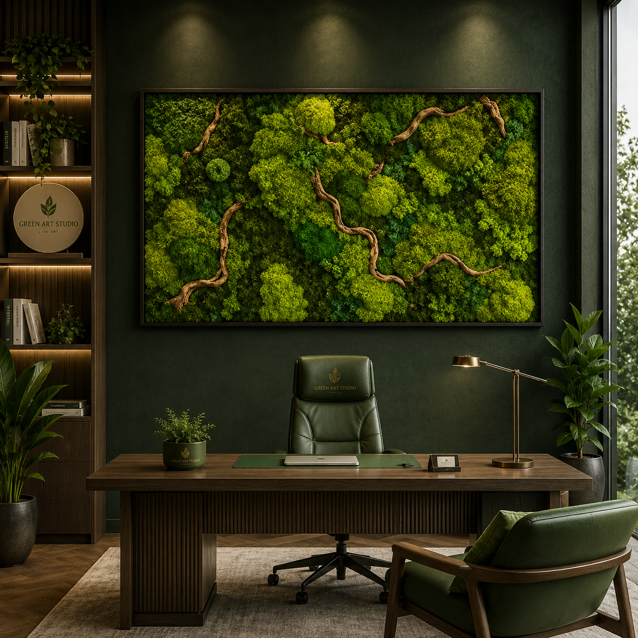 Moss Wall Art